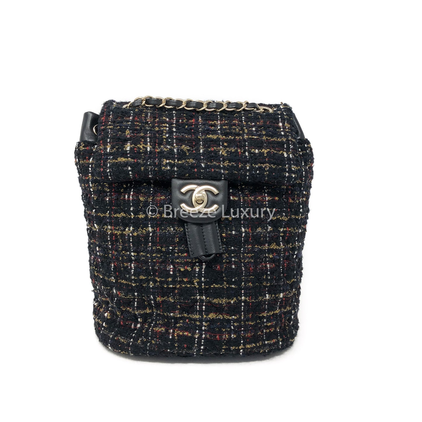 Chanel Small Urban Spirit Backpack Tweed