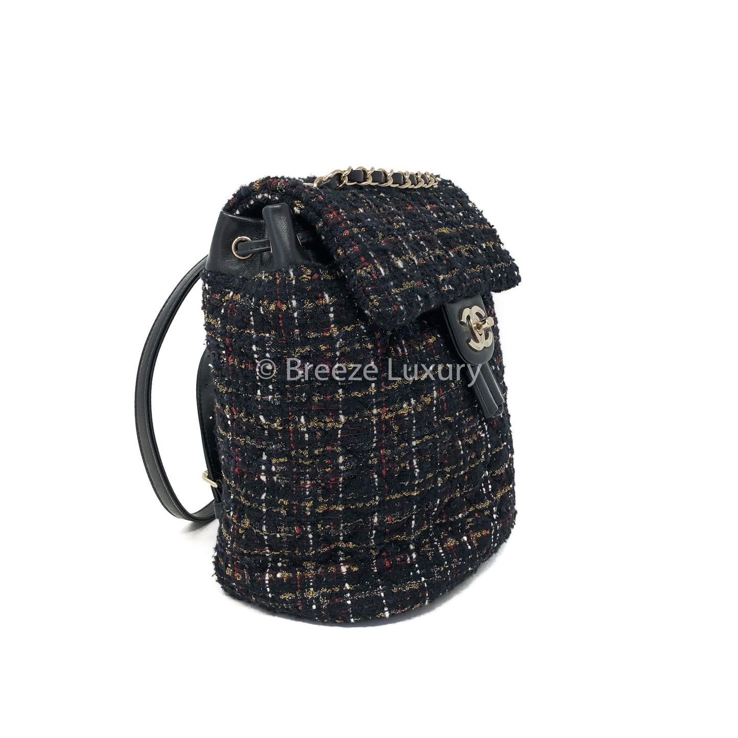 Chanel Small Urban Spirit Backpack Tweed