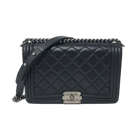 Chanel New Medium Le Boy Lambskin Flap