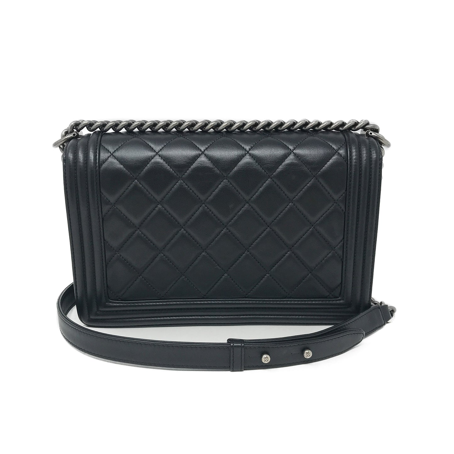Chanel New Medium Le Boy Lambskin Flap