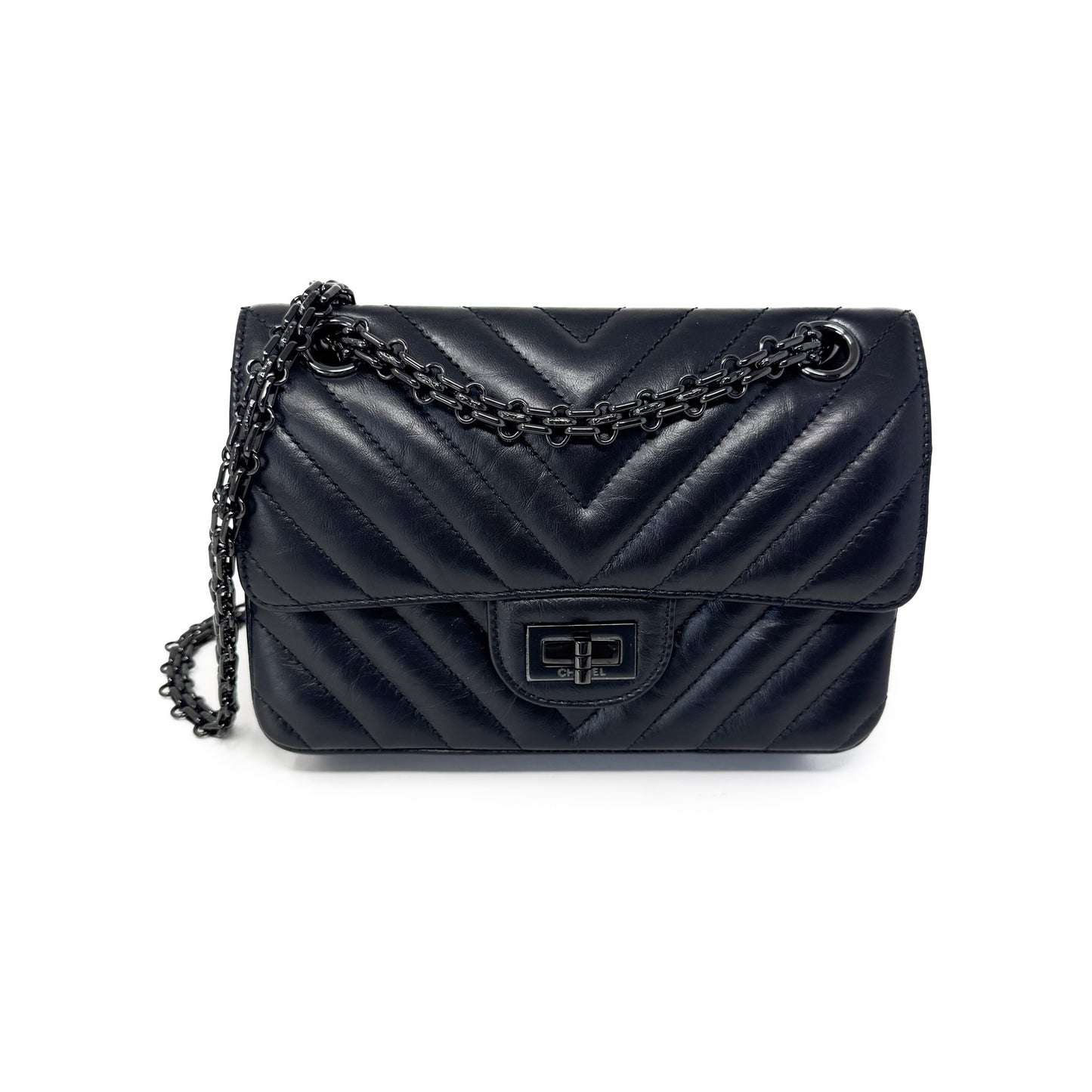 Chanel Calfskin Reissue 2.55 Flap Bag 224