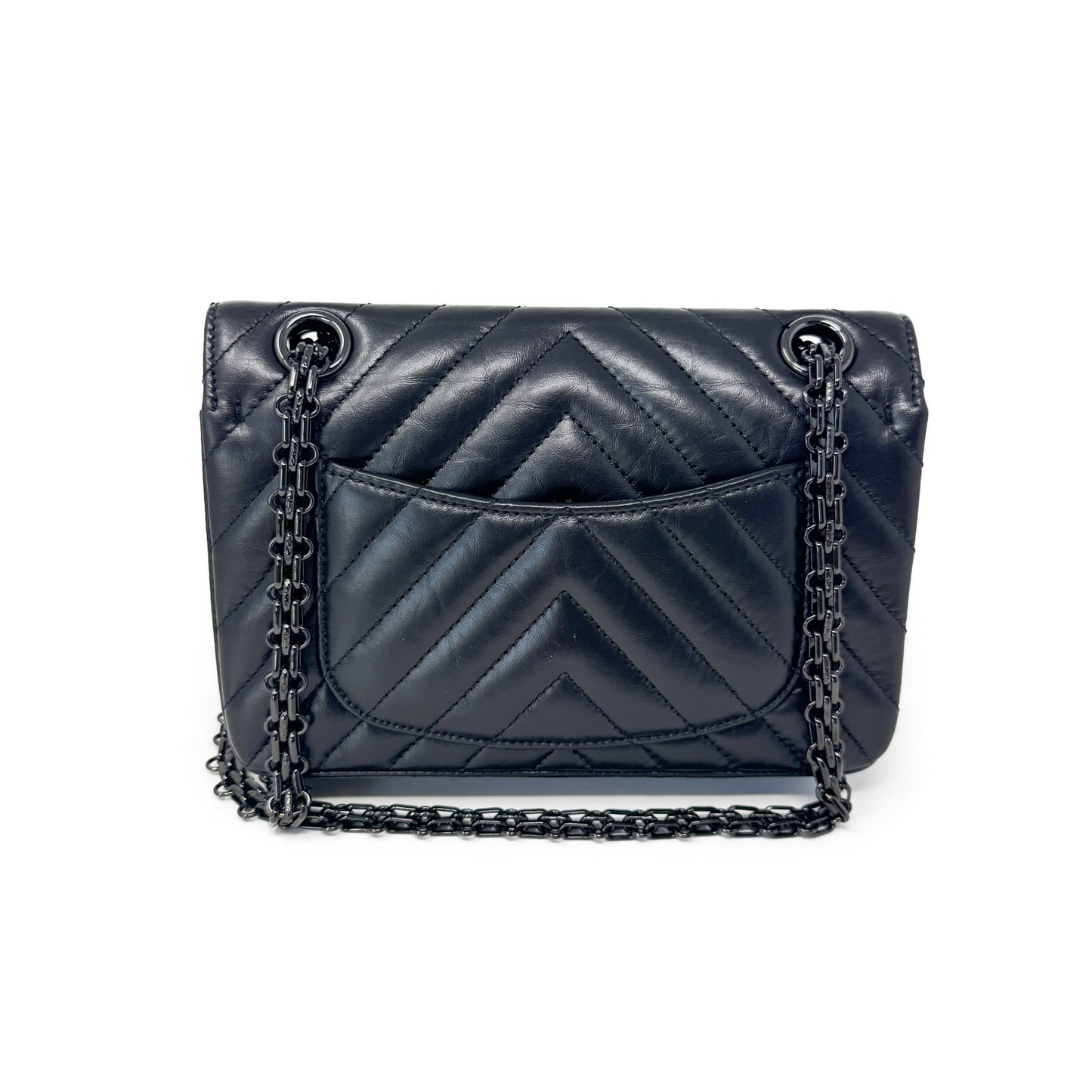 Chanel So Black 2.55 Reissue Mini Flap