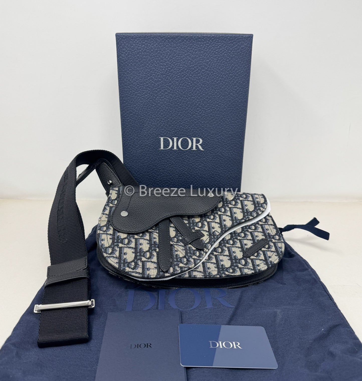 Christian Dior Oblique Saddle Messenger Pouch