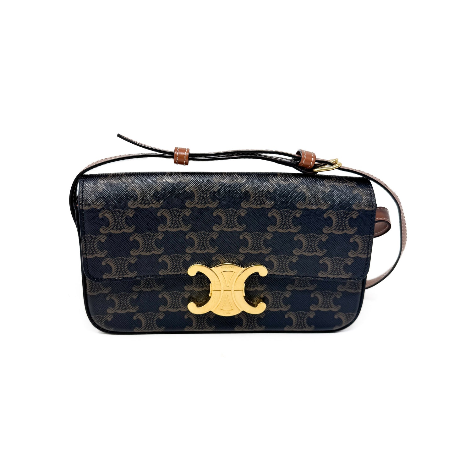 Celine Triomphe Shoulder Bag Claude