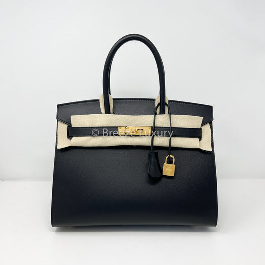 Hermes Black Madame Birkin 30