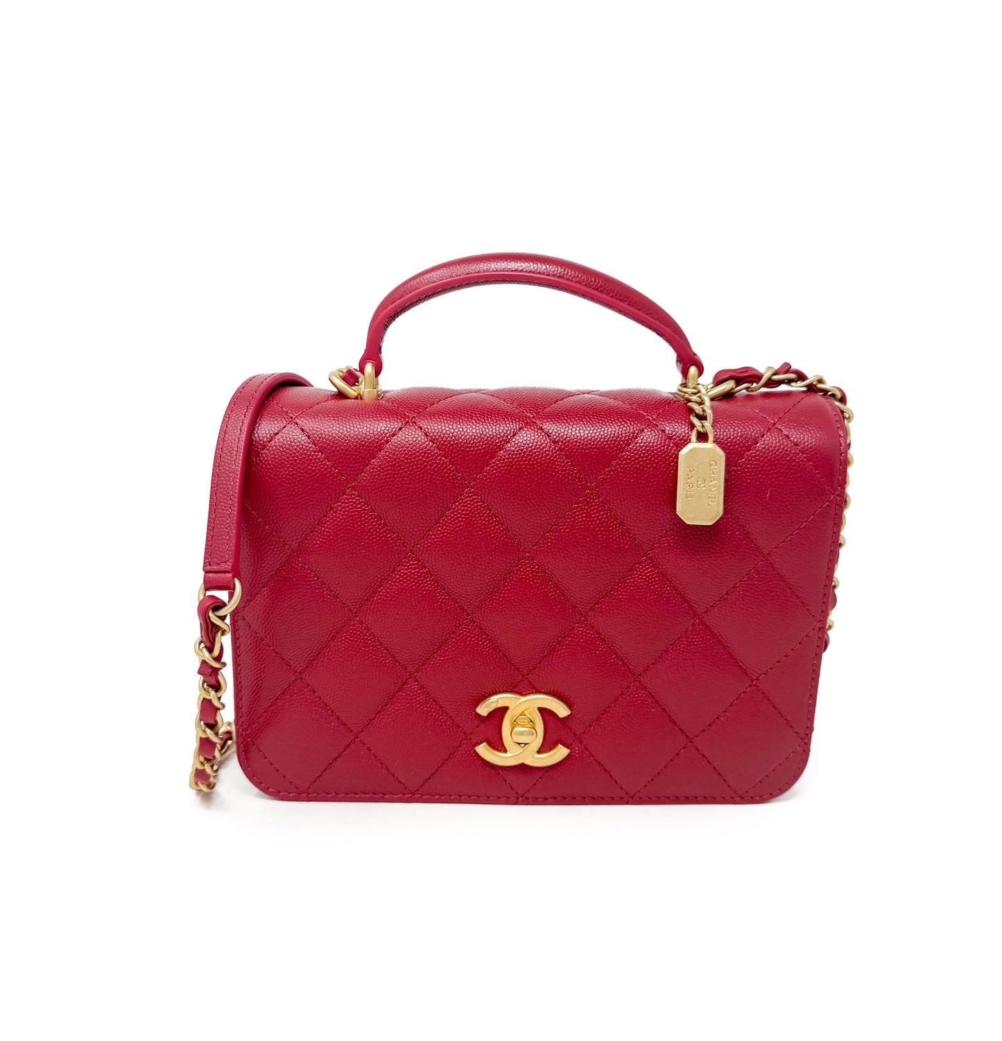 Chanel Mini Top Handle Flap