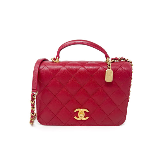 Chanel Mini Top Handle Flap
