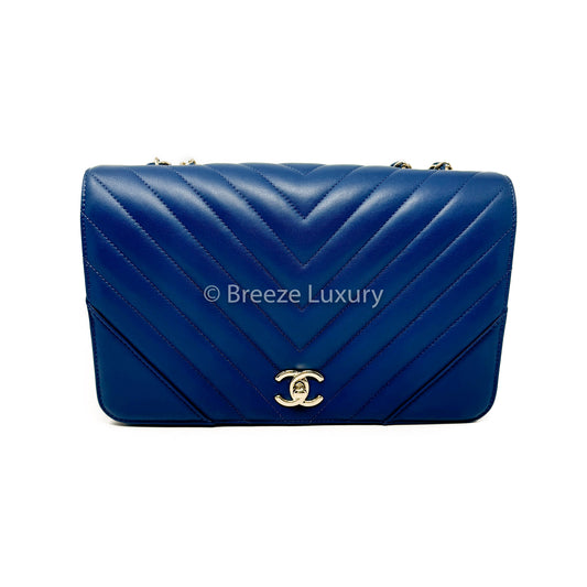 Chanel Chevron Statement Flap bag
