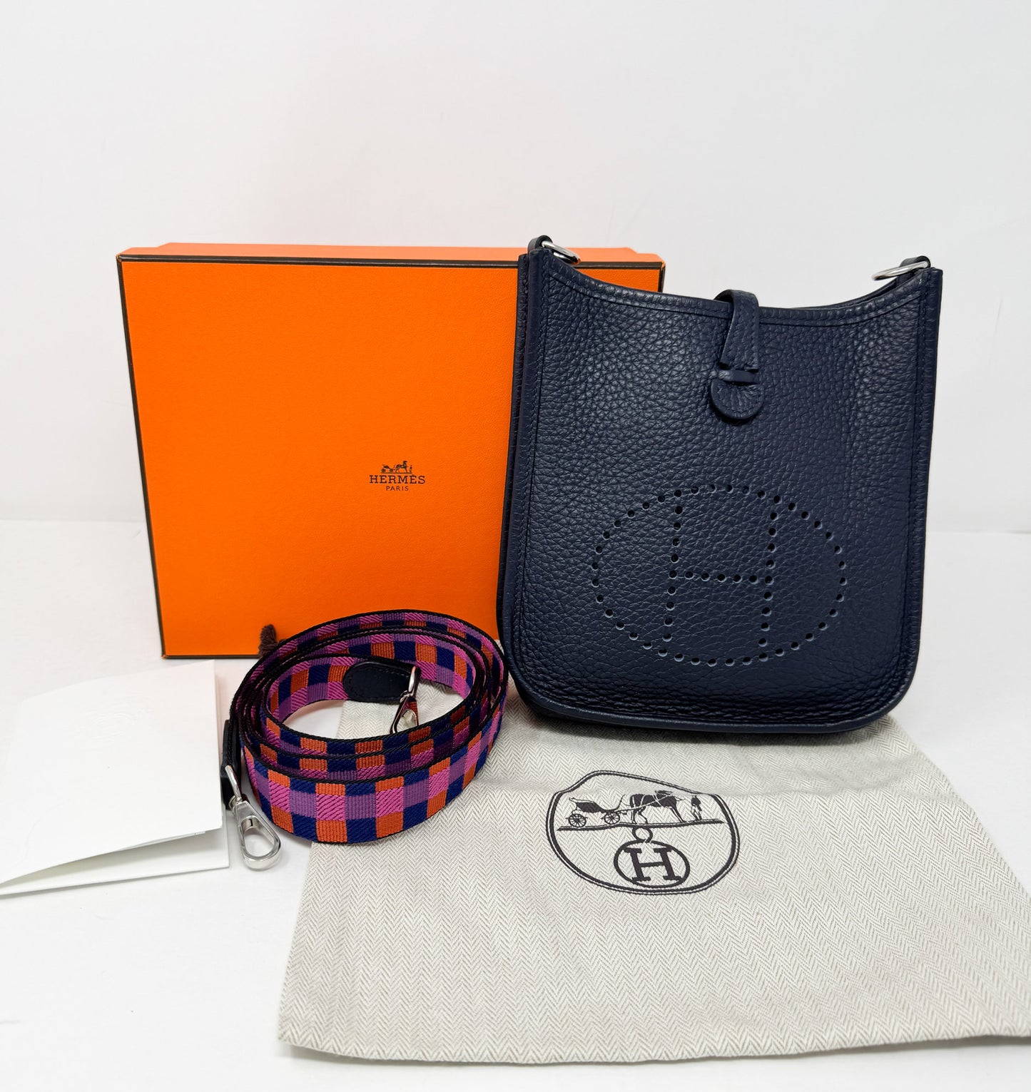 Hermes Evelyn TPM Indigo