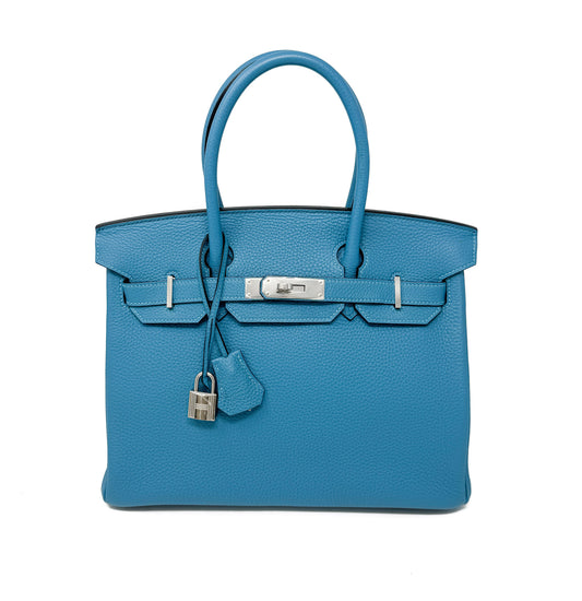 Hermes Togo Birkin 30 Turquoise