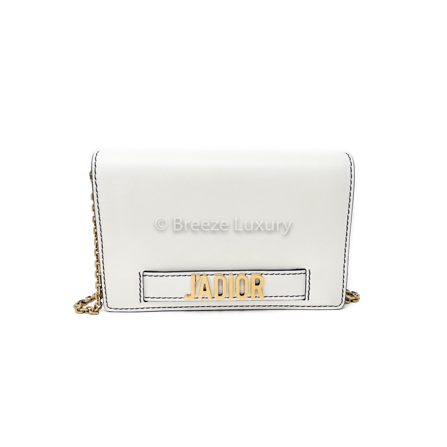 Christian Dior J’adior Flap Wallet with Chain