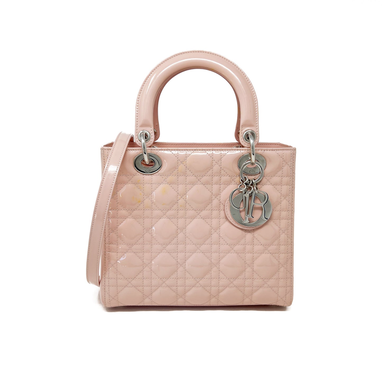 Christian Dior Medium Patent Lady Dior Bag