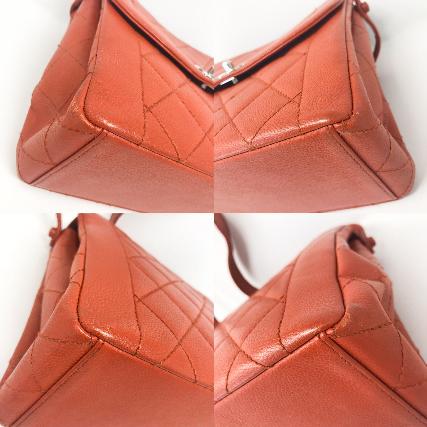 Chanel Vintage Quilted CC Flap