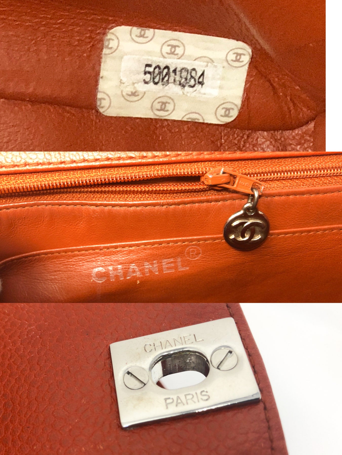 Chanel Vintage Quilted CC Flap