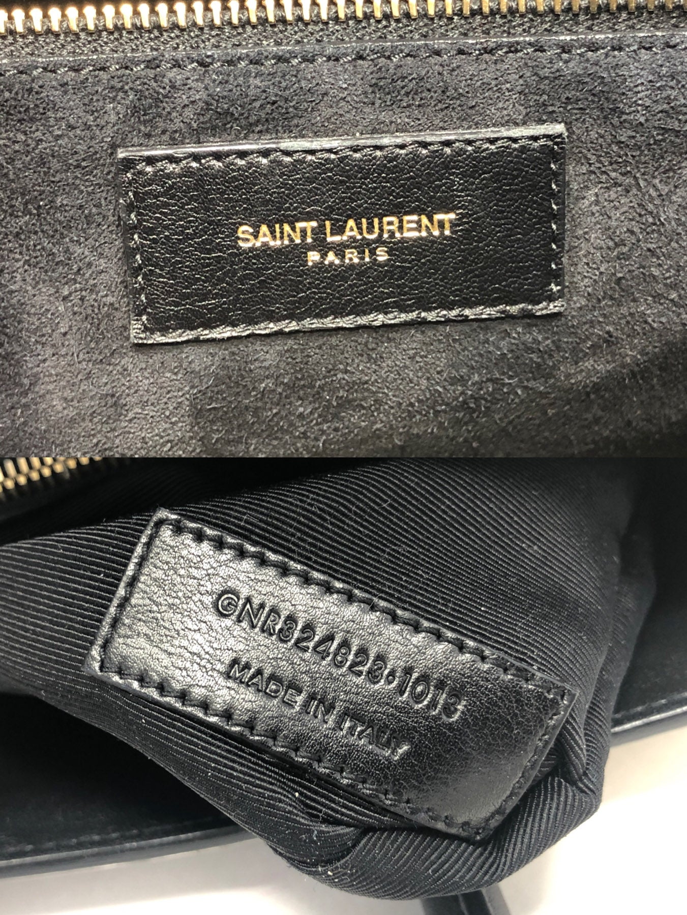 Saint Laurent Paris Classic Sac De Jour Bag