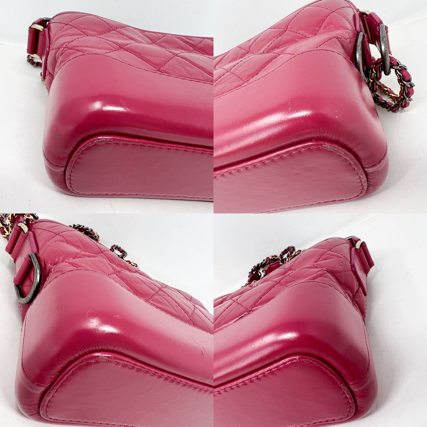 Chanel Calfskin Quilted Small Gabrielle Bag