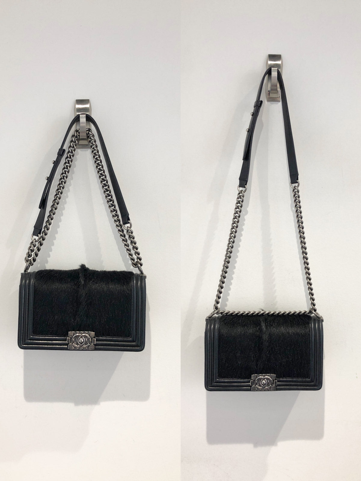 CHANEL HANDBAG COMPARISON & REVIEW : THE CHANEL BOY BAG AND THE CHANEL  CLASSIC FLAP BAG 